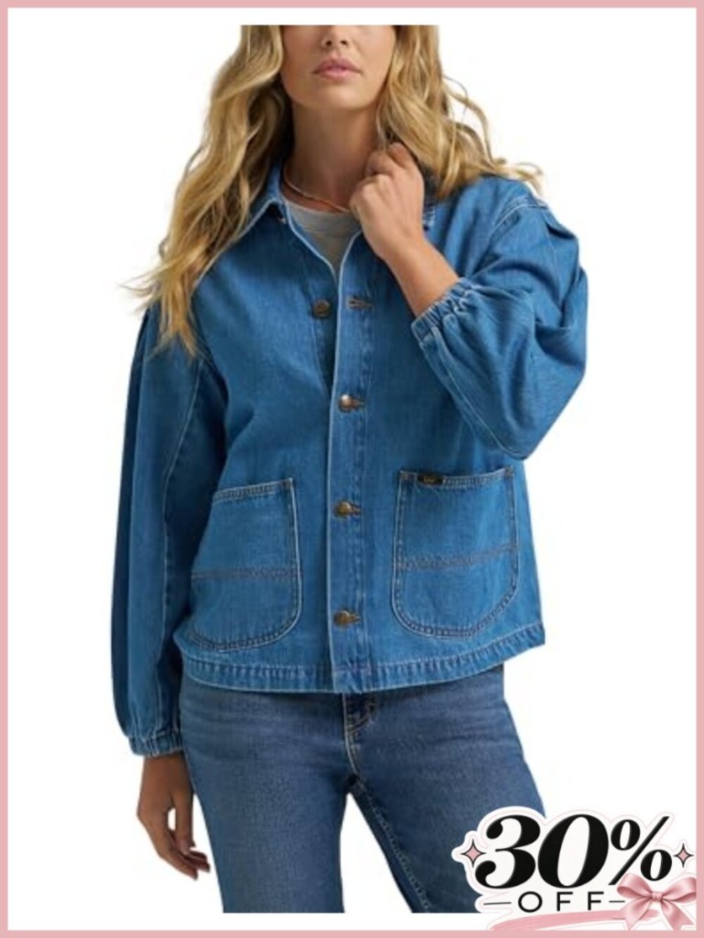 Women's Legendary Chore Shacket 100% Cotton Relaxed Fit Button Front